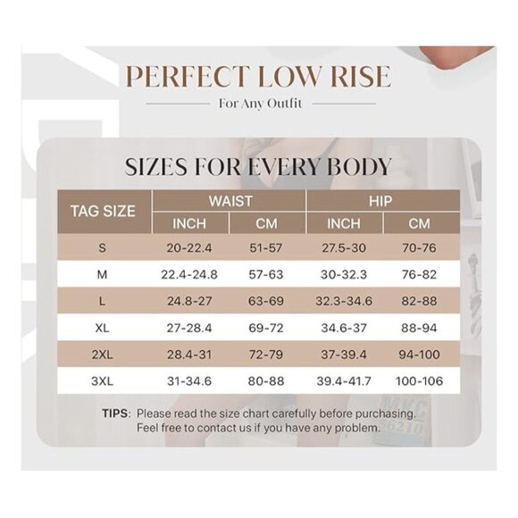 Women Tummy Control Low Rise Shaper Girdle Shapewear Panties Size Small Beige - Picture 7 of 7